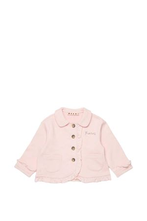Giacca con ruches e logo MARNI KIDS | M01801M00V00M351